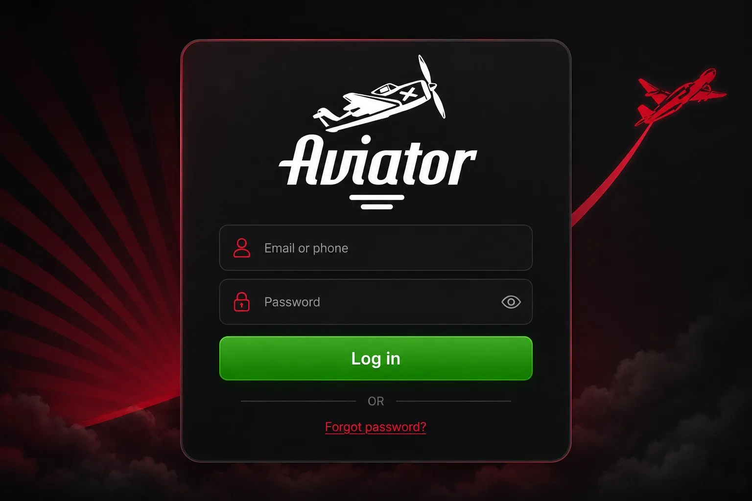 Aviator game login — reaching your account in seconds on any device