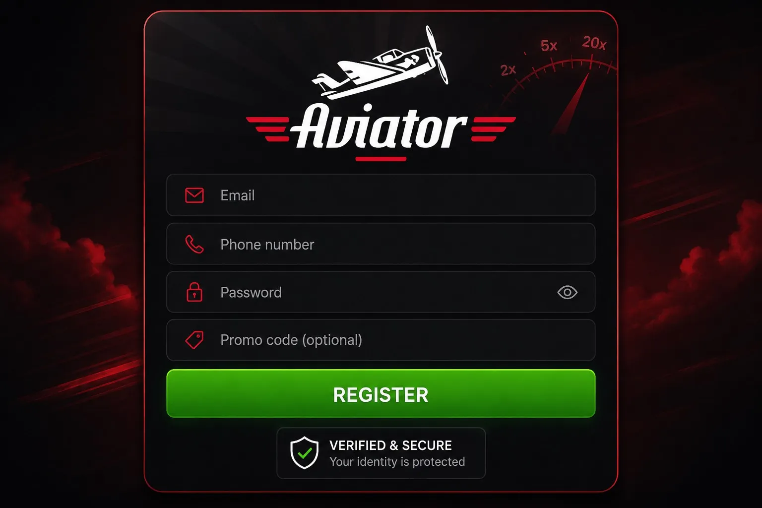 Aviator game login — registration and identity checks before first deposit