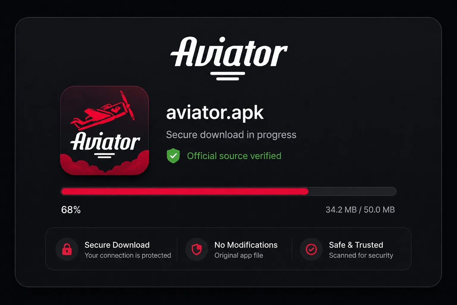 Aviator game download APK — getting the file safely from the official site